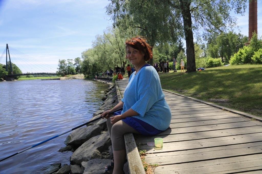 Sari Snellman on paitsi kalastusneuvoja, myös MM-tason kalastaja ja Suomen kalastusmaajoukkueen jäsen.