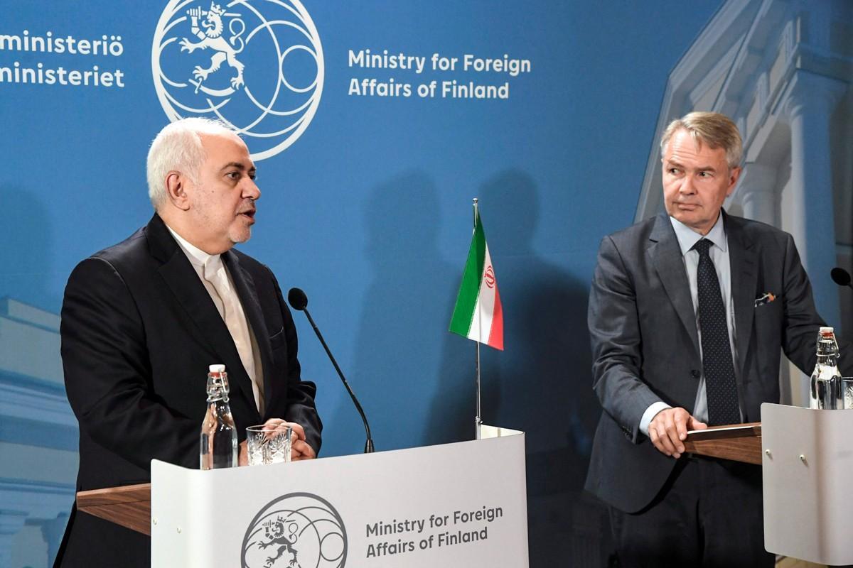 Iranin ulkoministeri Mohammed Javad Zarif vieraili 19. elokuuta Suomessa ja tapasi ulkoministeri Pekka Haaviston.