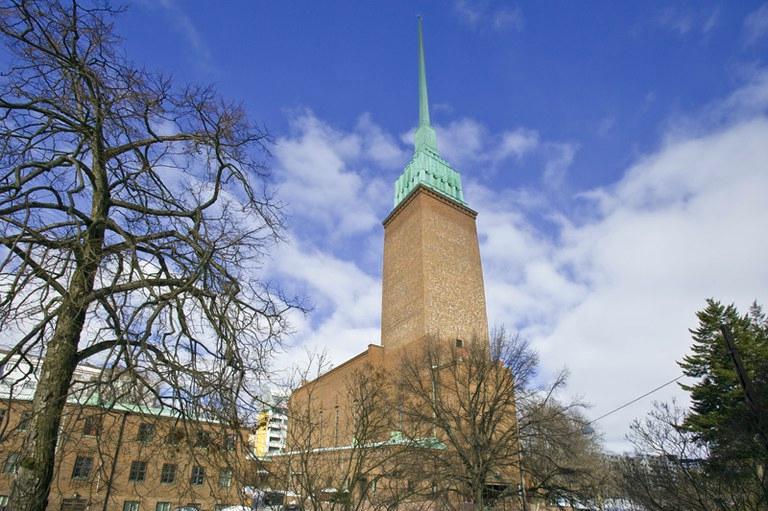 Yömajoitusta järjestetään 2.–8. tammikuuta Mikael Agricolan kirkolla Tehtaankadulla. Kuva: helsinginkirkot.fi