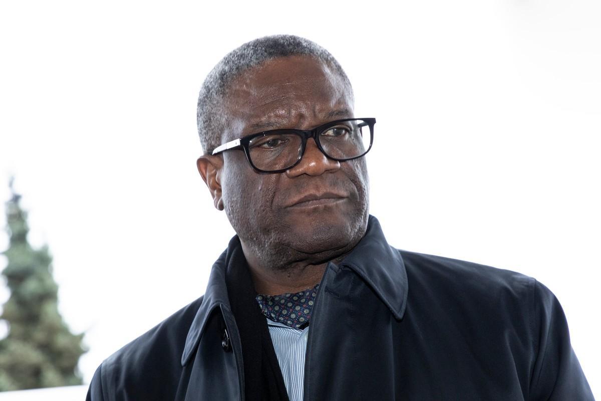 Denis Mukwege vieraili Suomessa. Hän sai Nobelin rauhanpalkinnon vuonna 2018.