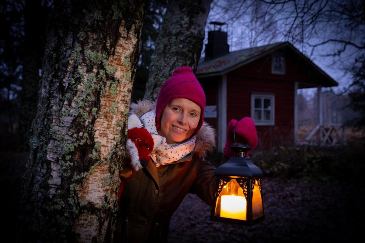 Hanikan joulupolulla lapset saavat kokea elämyksiä, sanoo perhetoiminnan ohjaaja Kati Vilkman.