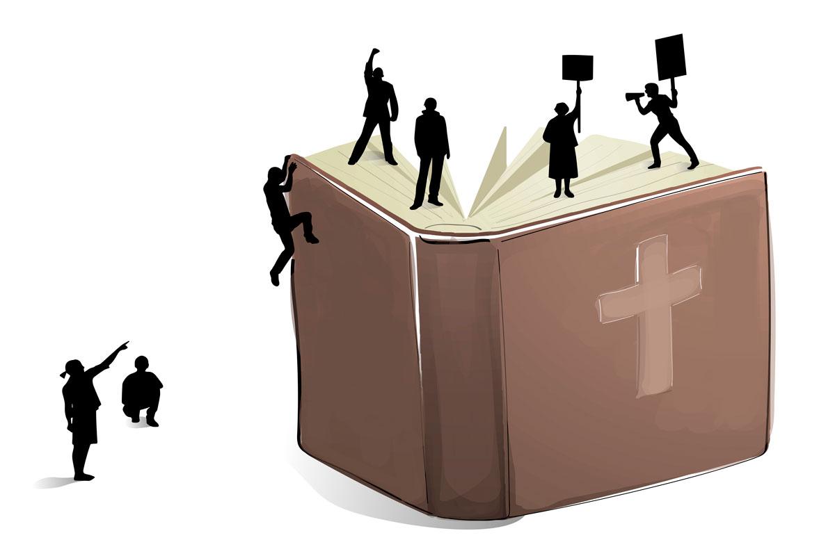 Raamattu on noussut yhteiskuntakeskustelun kiistakapulaksi. Kuvalähde: Istock