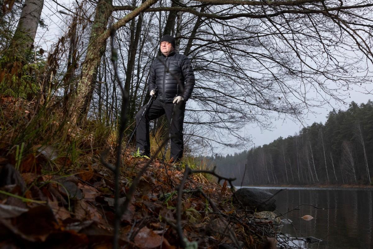 Tapio Suomista puhuttelee ympäristö, jossa on aikoinaan kisattu olympiatasolla.