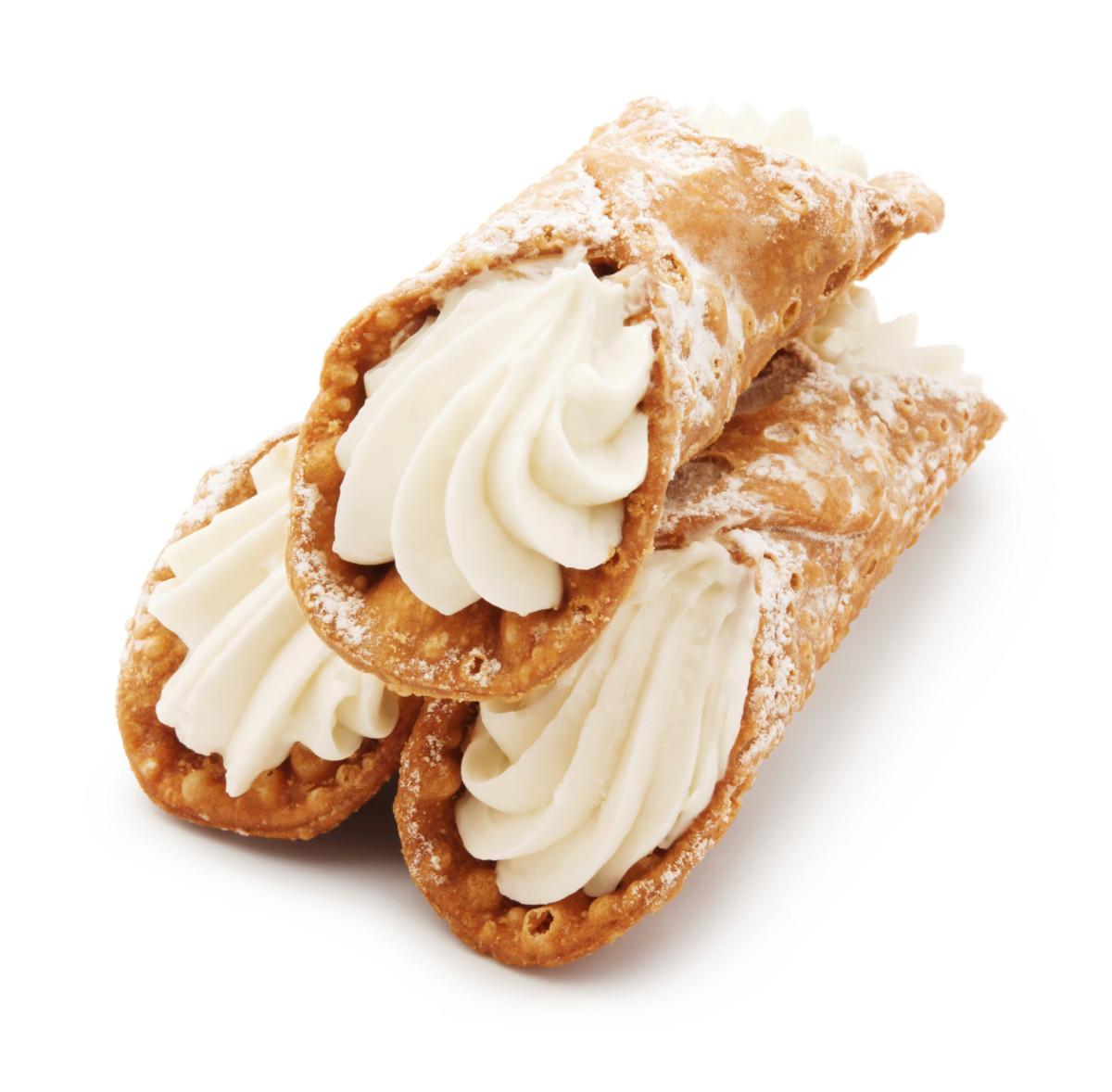 Cannoli on Sisilian suosituin leivos.