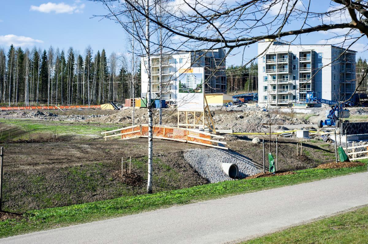 Seurakunnat vuokraavat Vantaan Lipstikasta lisää maata asuntotuotantoon. Kuva: Antero Harju