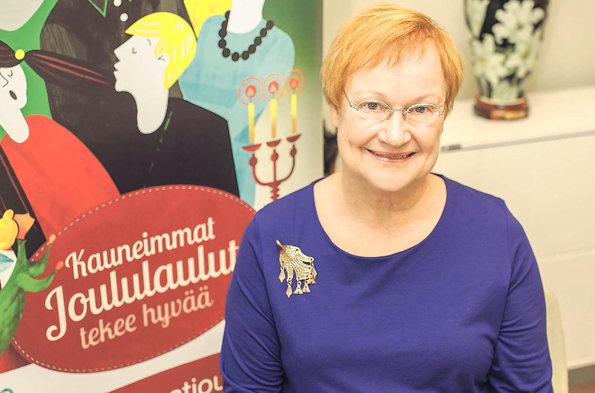 Tarja Halonen pitää esimerkiksi Maa on niin kaunis -kappaleesta ja erityisesti sen ensimmäisestä säkeistöstä.