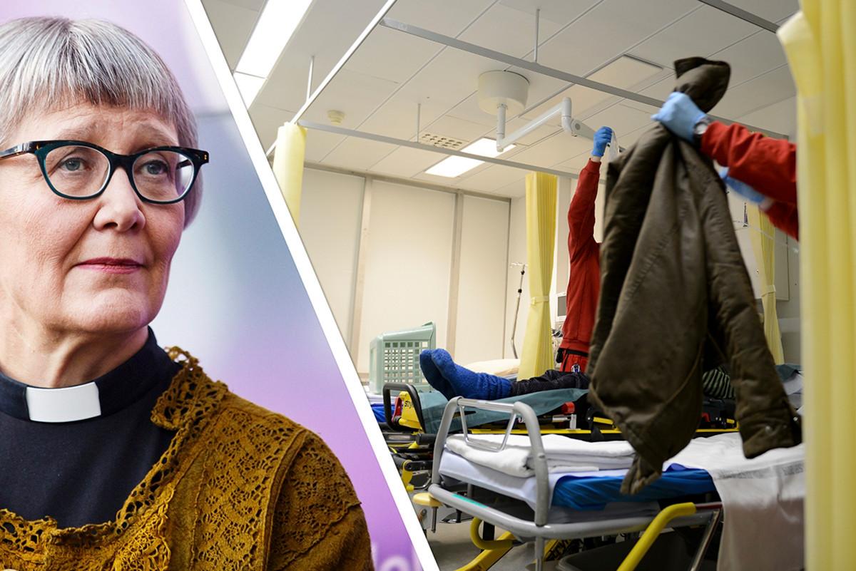 Vammaisjärjestöt ovat olleet yhteydessä myös Sosiaali- ja terveysalan eettiseen neuvottelukuntaan (ETENE). Sen puheenjohtaja, sosiaalietiikan professori Jaana Hallamaa sanoo, että etukäteislistojen laatiminen hoidettavista on lainvastaista. Kuva Jorvin sairaalan yöpäivystyksestä on vuodelta 2015. Kuvat: Roni Rekomaa/Lehtikuva ja Maija Saari