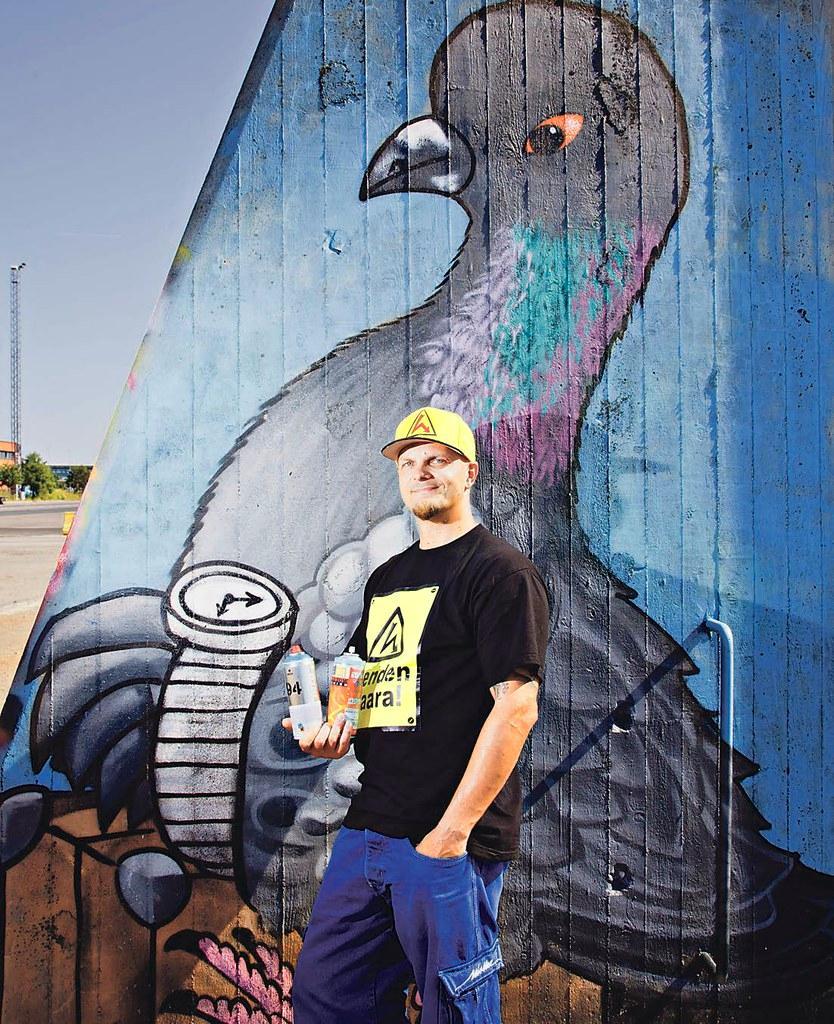Pete ”Hende” Nieminen on huomannut, että asenteet graffiteja kohtaan ovat muuttuneet.