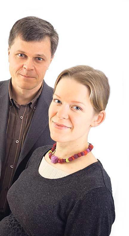 Johanna ja Juha Tanska ovat kirjoittaneet erilaisen puutarhakirjan.