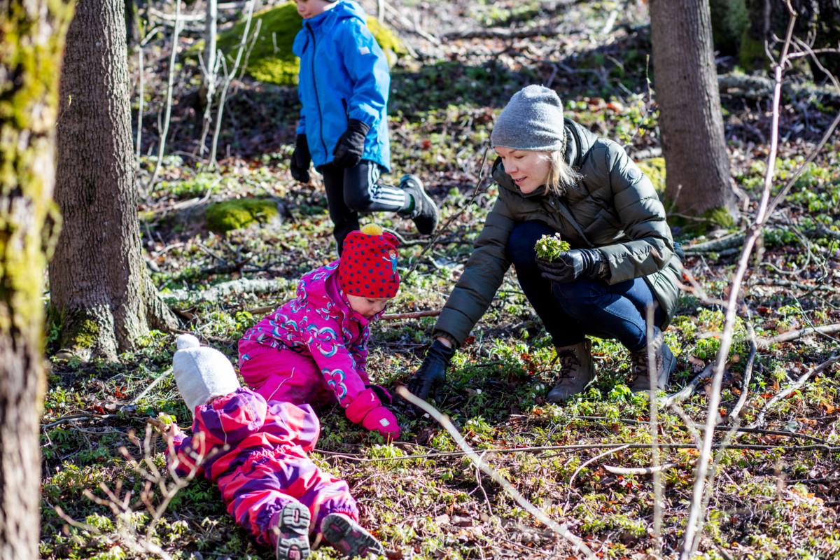 – Äitienpäivä on minulle pysähtymishetki hyvien asioiden äärelle, sanoo Hanna Härmä. 