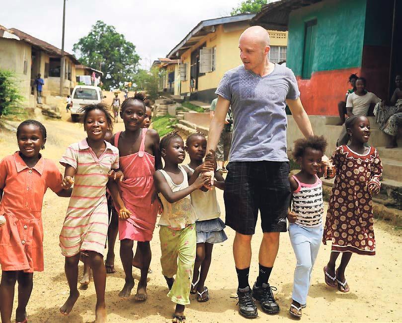 Juha Tapio vieraili keväällä Sierra Leonessa, joka on nyt yksi pahimmista ebola-alueista. 