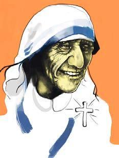 Äiti Teresa ei turhia höpötellyt.