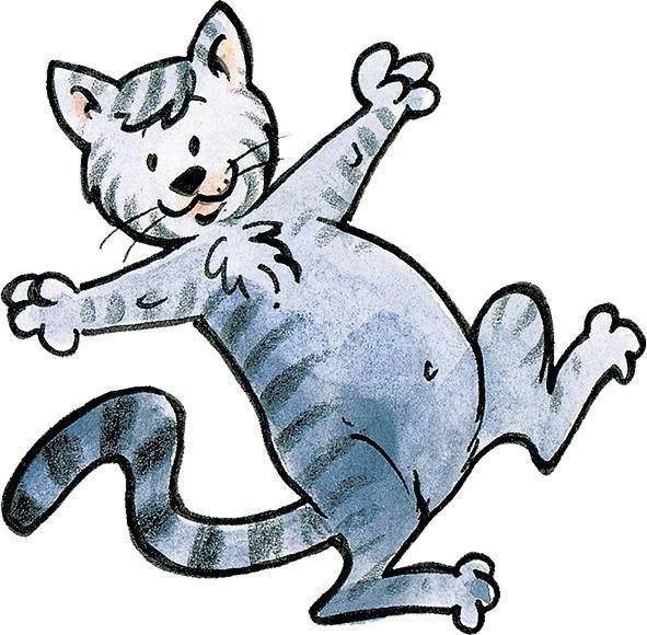 Hessu-kissa. Hessu on seikkaillut Lastemaassa vuodesta 1986, jolloin lehden ensimmäinen numero ilmestyi.