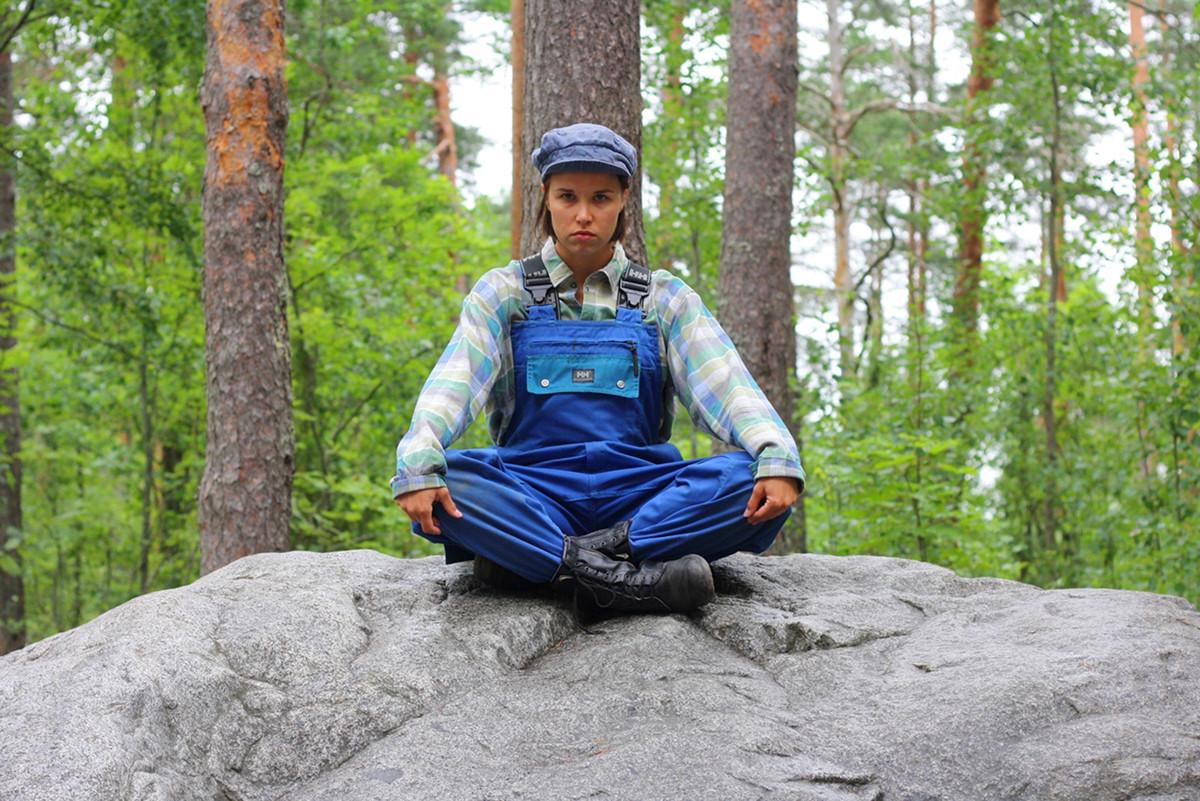 Lääkäri Suvituuli Lehtovirralle näytteleminen on suuri vapaa-ajan ilo. Kuva: Stella Wnuk.
