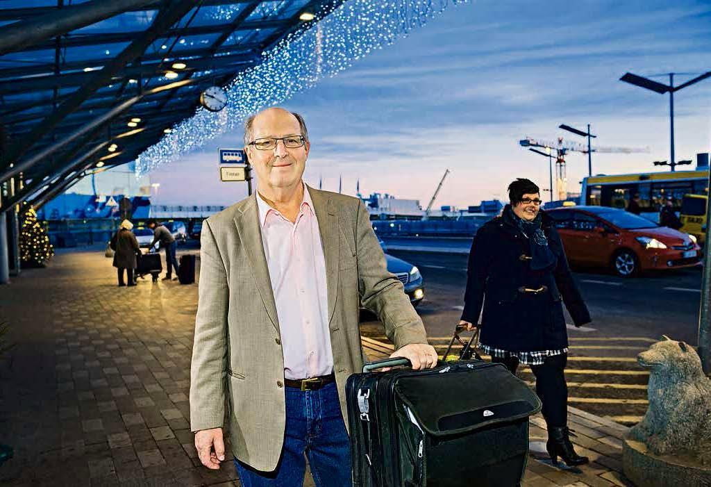 Vuosien varrella Helsinki-Vantaan lentoasema on tullut Tapio Leskiselle tutuksi.