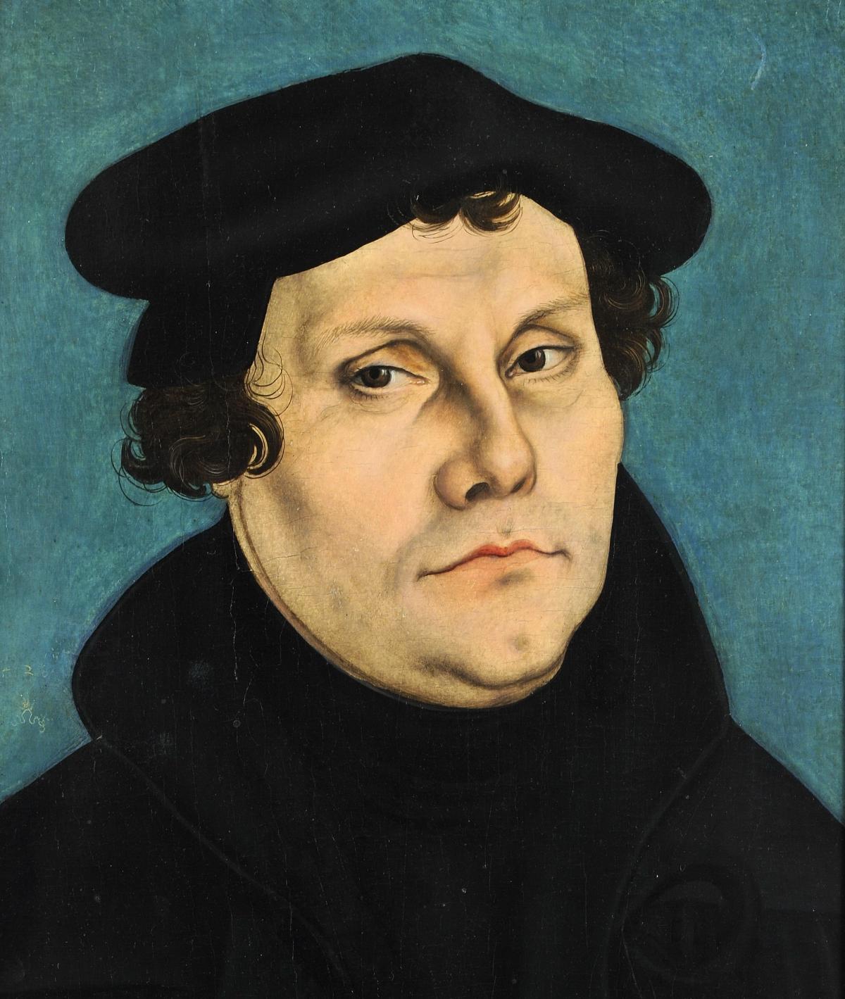 Martti Luther (1483–1546) oli oluen ystävä, mutta joi arkisin vain noin 2,5-prosenttista ykkösolutta. Kuva: Wikimedia Commons