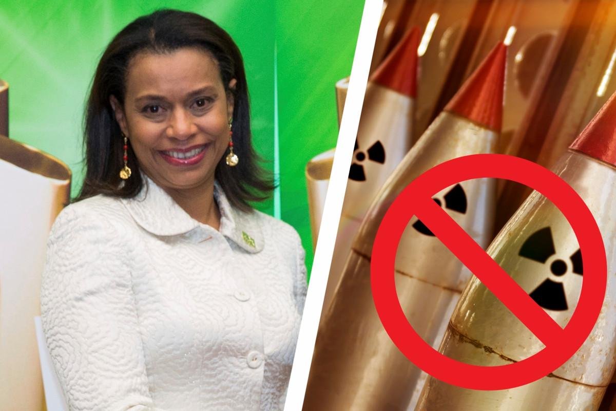 Elayne Whyte Gómez on tehnyt työtä ydinaseita vastaan.