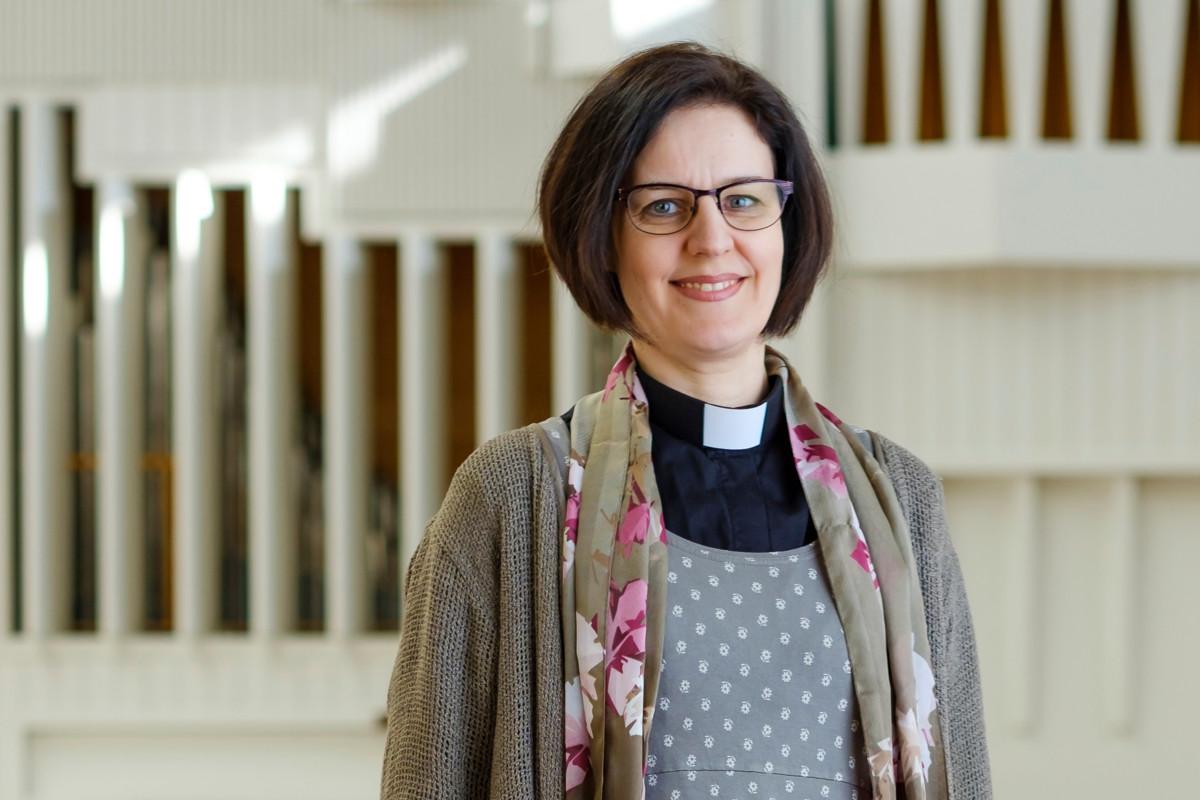 Laura Maria Latikka on ollut Rekolassa kirkkoherrana seitsemän vuoden ajan.