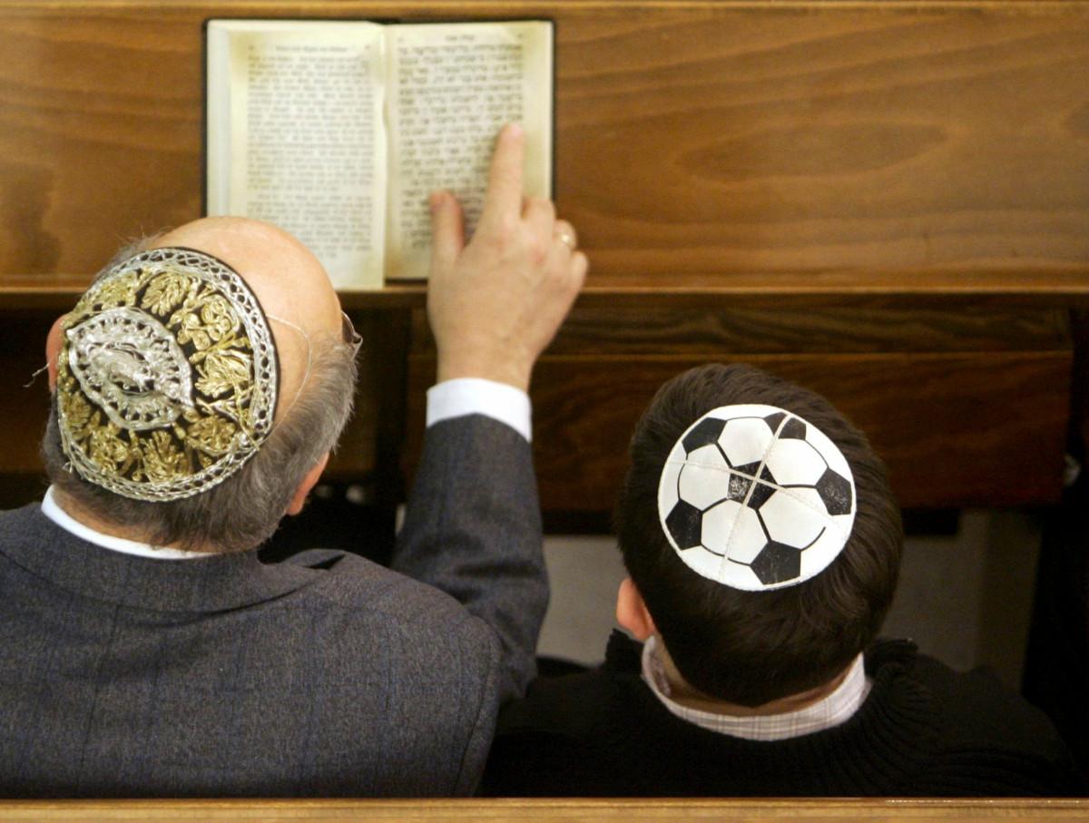 Berliinissä toimii nykyään kahdeksan synagogaa. LEHTIKUVA / REUTERS/Arnd Wiegmann