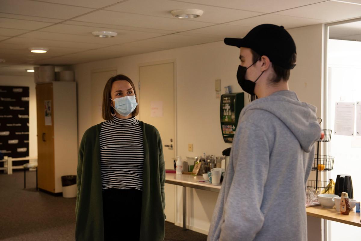 Heidi Harju toimi Viktor Edvardsin Vamos-valmentajana.