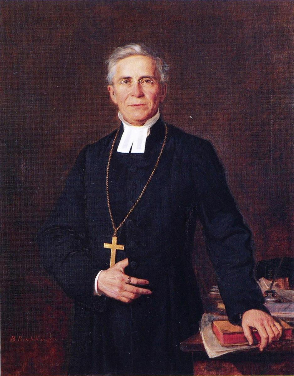 Frans Ludvig Schaumanin kirkkolaki merkitsi kuitenkin valtavan suurta ”sote-uudistusta”, jonka seurauksena perustettiin kunnallishallinto. Maalaus: Bernhard Reinhold, 1871.