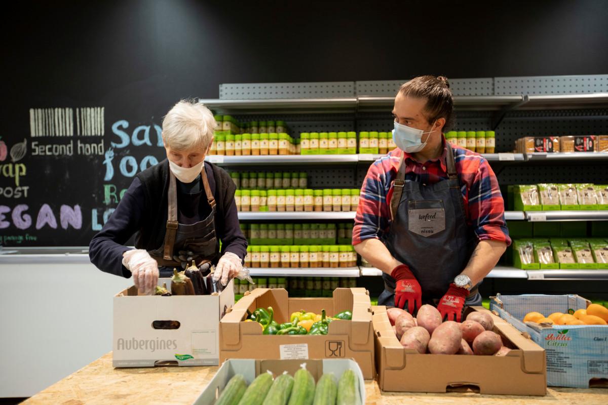 Hävikkiruoka WeFoodissa työskenteli satoja vapaaehtoisia.