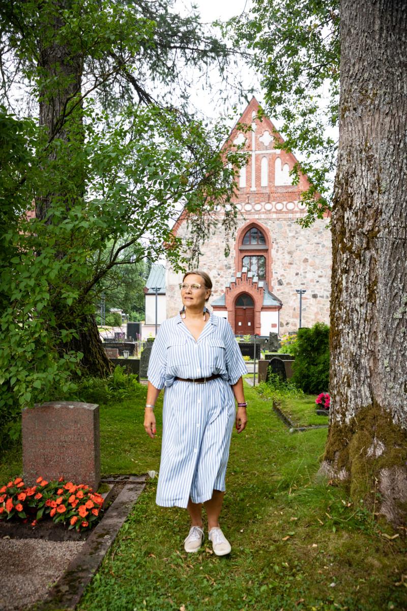 Pyhän Laurin kirkon opas Paula Rajala on myös laatinut, tuottanut ja ohjannut eri-ikäsille digityöpajoja ja historialeirejä Helsingin ja Lapin yliopistoissa.