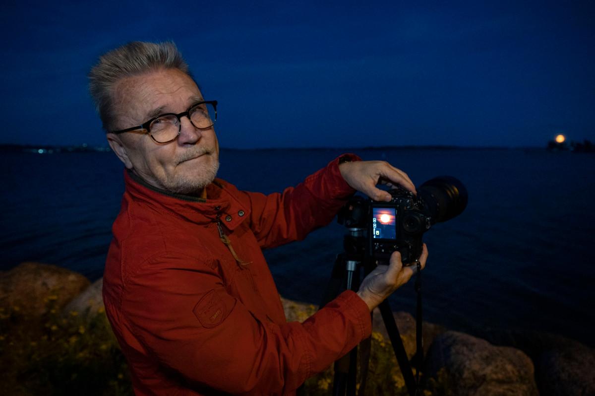 Hannu Kytö nauttii siitä, että luontoa kuvatessa voi itse valita ajan, paikan ja kohteen.