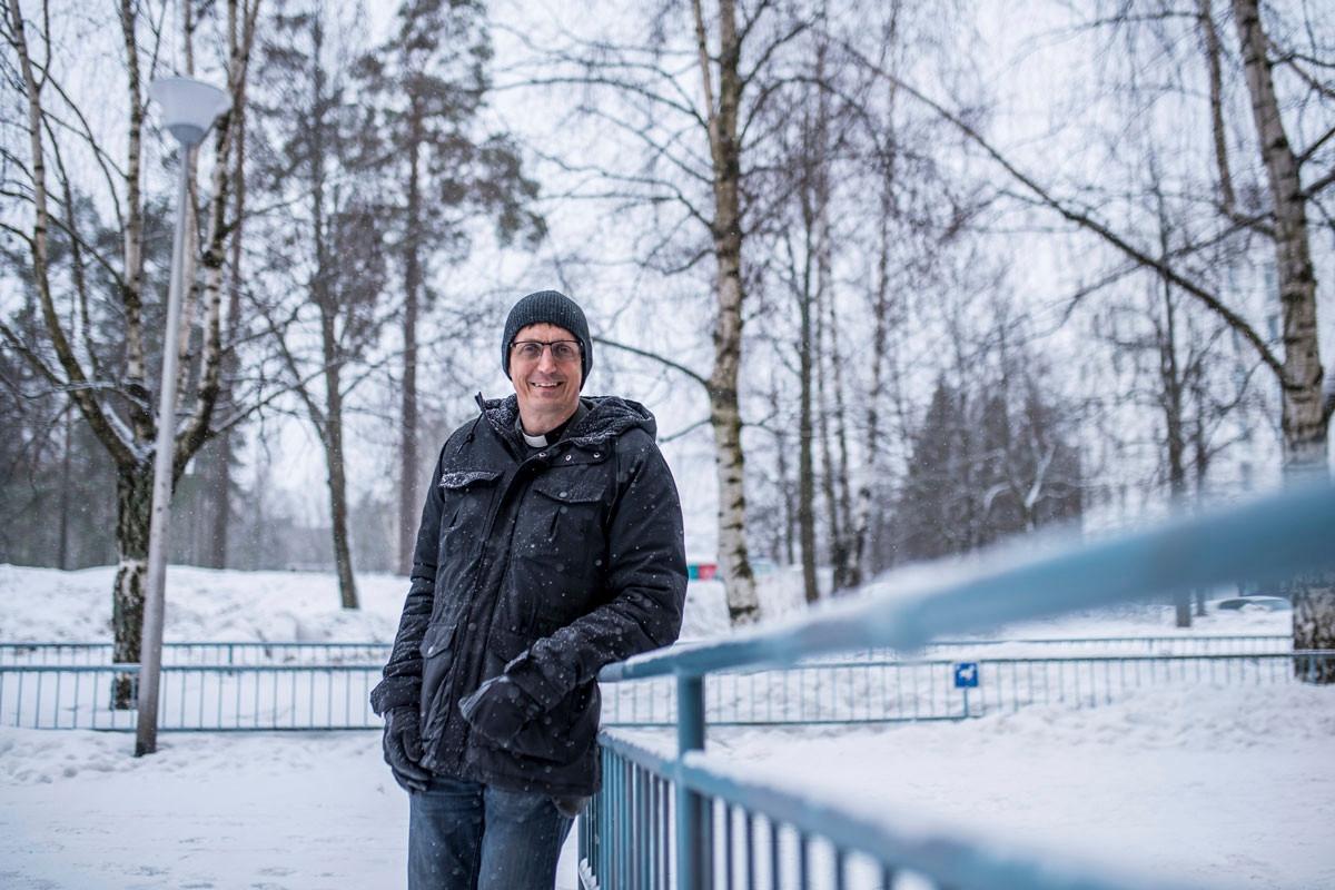 Hans Tuominen on asunut jo yli puolet elämästään Vantaalla. Kuva: Marianna Siitonen