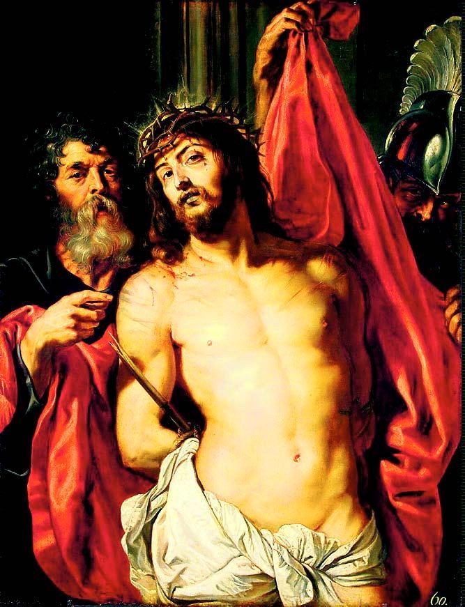 Peter Paul Rubensin Ecce homo 1600-luvulta.