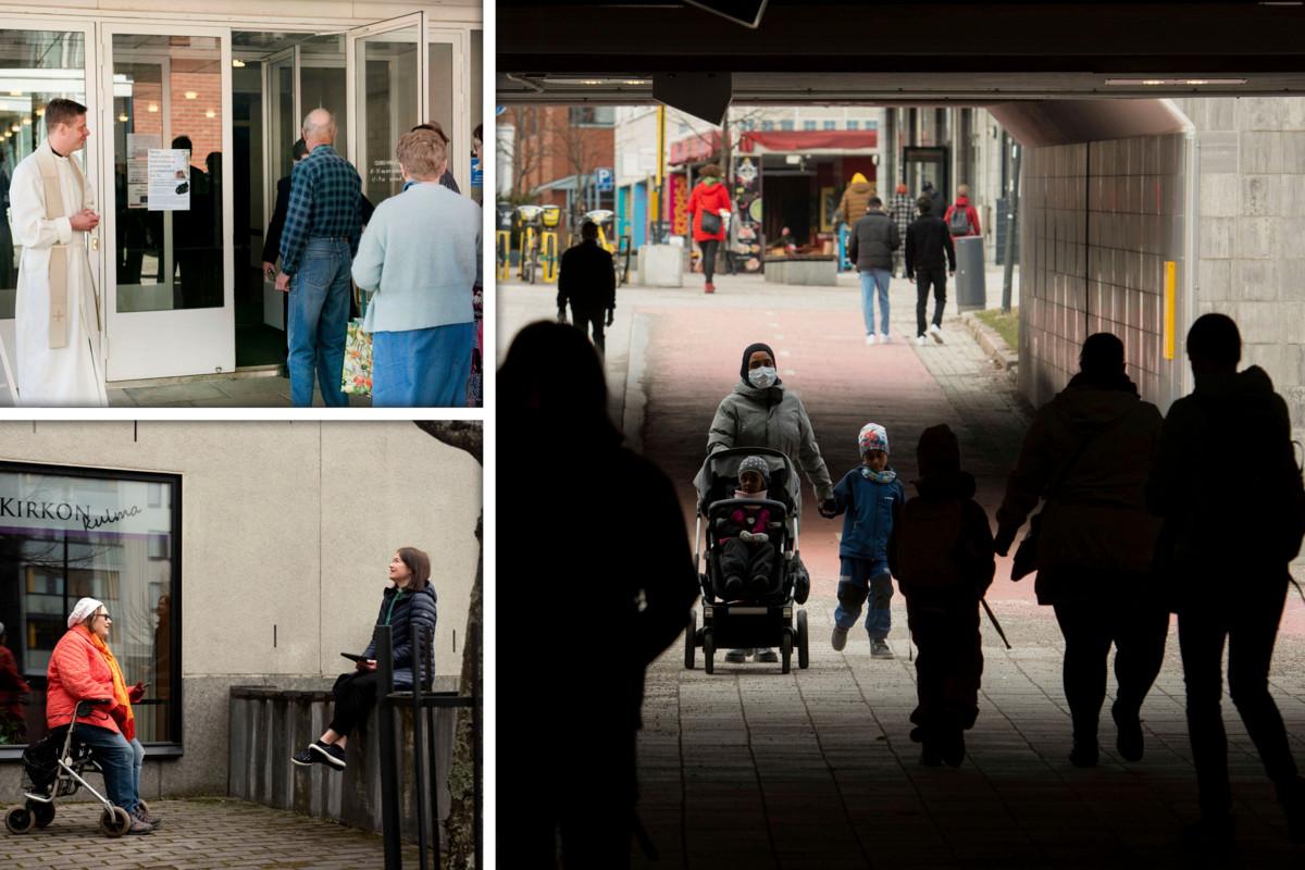 Kirkkoon kuuluvien osuuteen pääkaupunkiseudun väestöstä vaikuttavat muun muassa maahanmuuttajataustaisen väestön osuus, ikärakenne ja muuttoliike. Kuvat: Jussi Helttunen