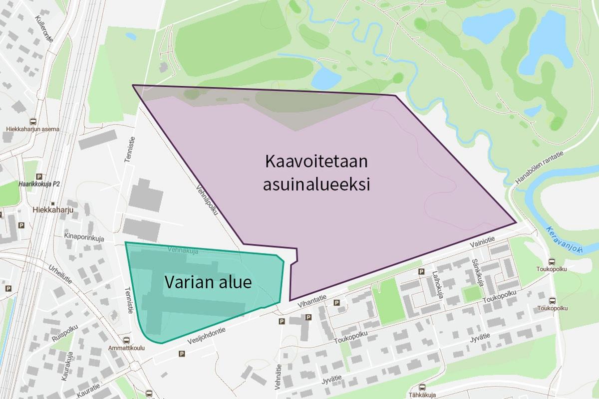 Vantaan kaupunki ja Vantaan ja Helsingin seurakuntayhtymät solmivat yhteistyösopimuksen seurakuntien omistaman Jokiniemen tontin kaavoittamisesta ja esisopimuksen, jonka mukaan kaupunki voi ostaa Varian Hiekkaharjun toimipisteen tontin.