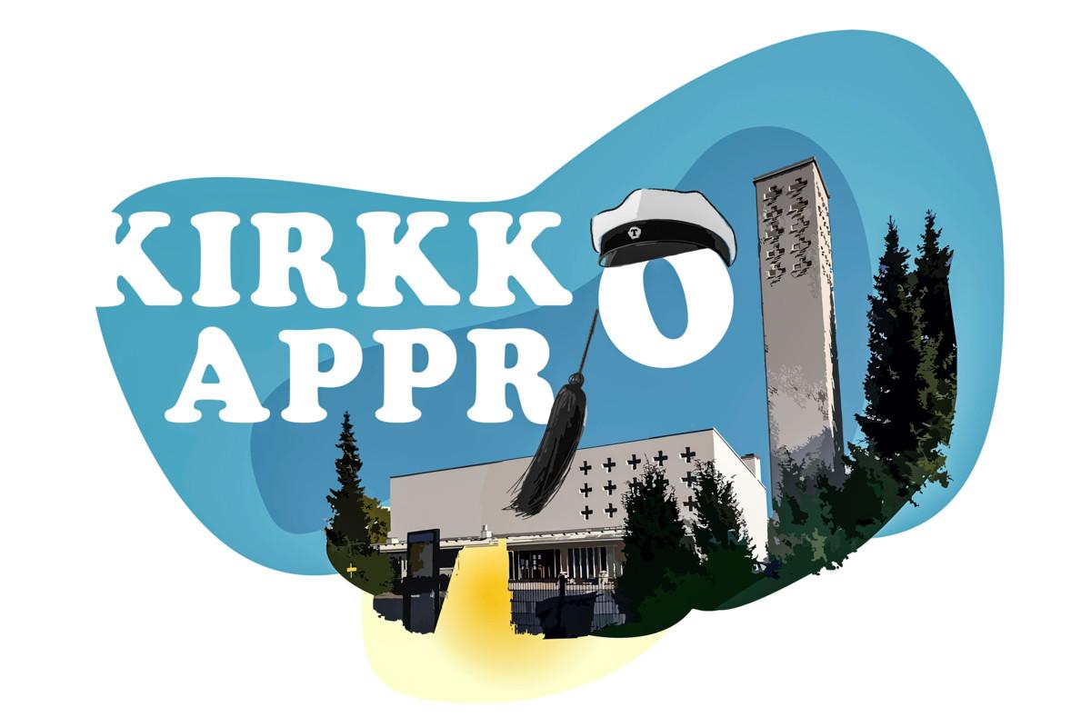Tikkurilan kirkolta kohti Helsinkiä kulkeva kaupunkiseikkailu huipentuu Tapanilan kirkolle. Appron suorittaneet saavat haalarimerkit.