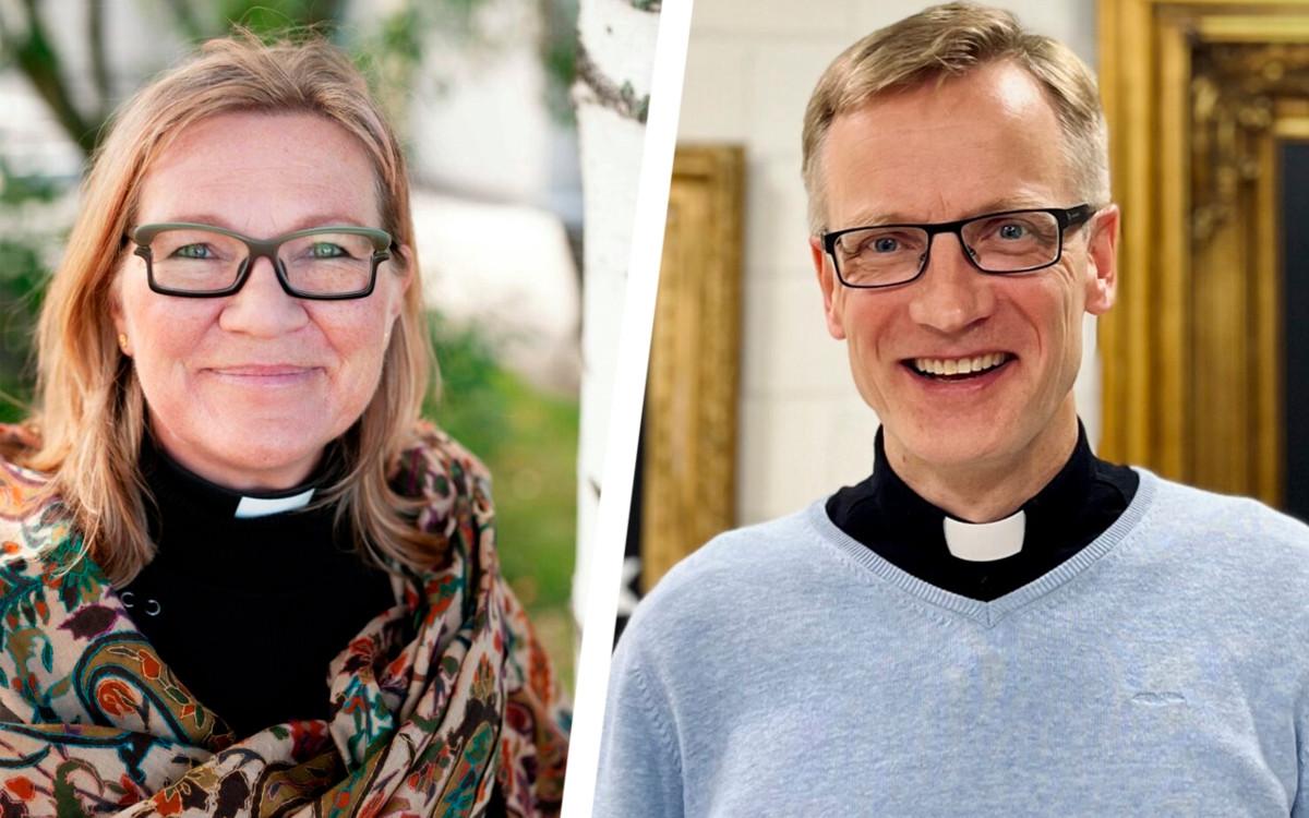 Pia Kummel-Myrskog on Petrus församlingin uusi kirkkoherra. Ronny Thylin toimii vs. kirkkoherrana.