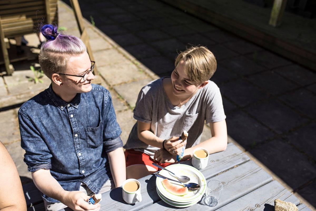 Isoset Jerry Salonen ja Olivia Asikainen lopettivat alkuvuodesta lihansyönnin ja alkoivat seurustella.