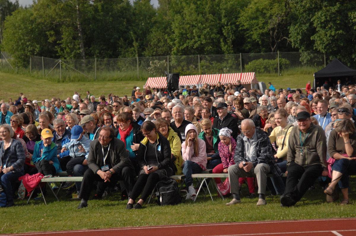 Sastamalassa Evankeliumijuhlassa kävi kolmen päivän aikana yhteensä 17 000 ihmistä. Helsinkiin toivottaan tulevan vielä enemmän.