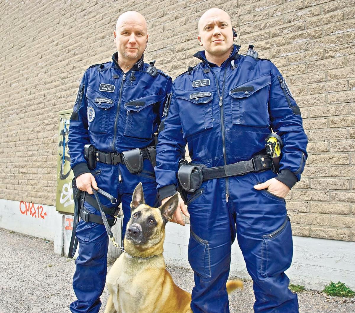 Jarkko Turusen, Petri Kajanteen ja poliisikoira Severin työtä on voinut seurata Poliisit-sarjassa. Ensi kaudella he eivät ole mukana.