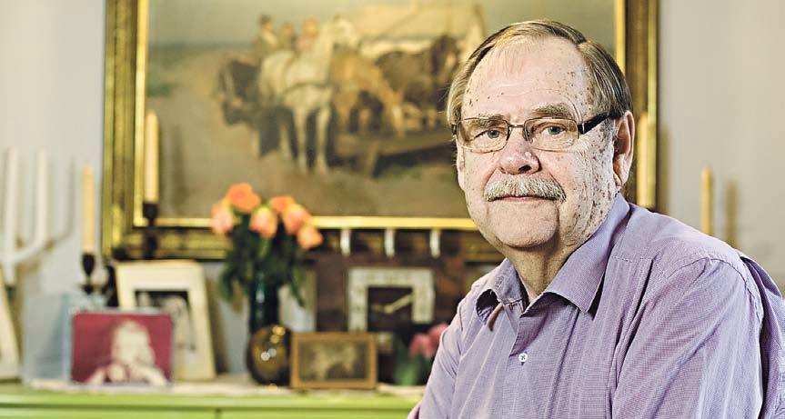 Seurakuntaneuvos Matti Sollamo, 71, ei halua hajottaa kirkkoa mielipiteillään.