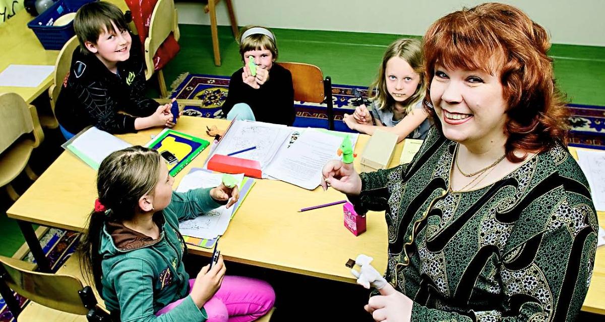 Ulla-Maija Perälä, 60, jää huomenna eläkkeelle opettajan työstä.