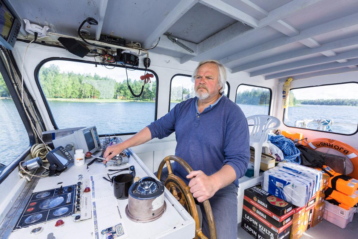 Kauppalaivan kapteenilla Ensio