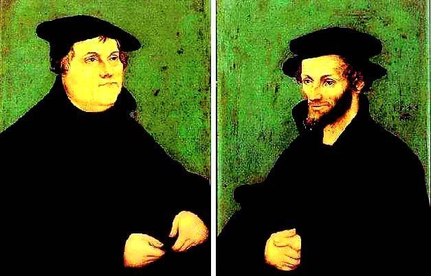 Kuin kaksi marjaa — Martti Luther ja Philipp Melanchthon, luterilaisuuden isät.