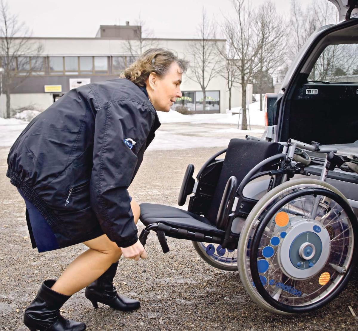 Marja Parkkimalle taksinkuljettaminen on kutsumustyötä.