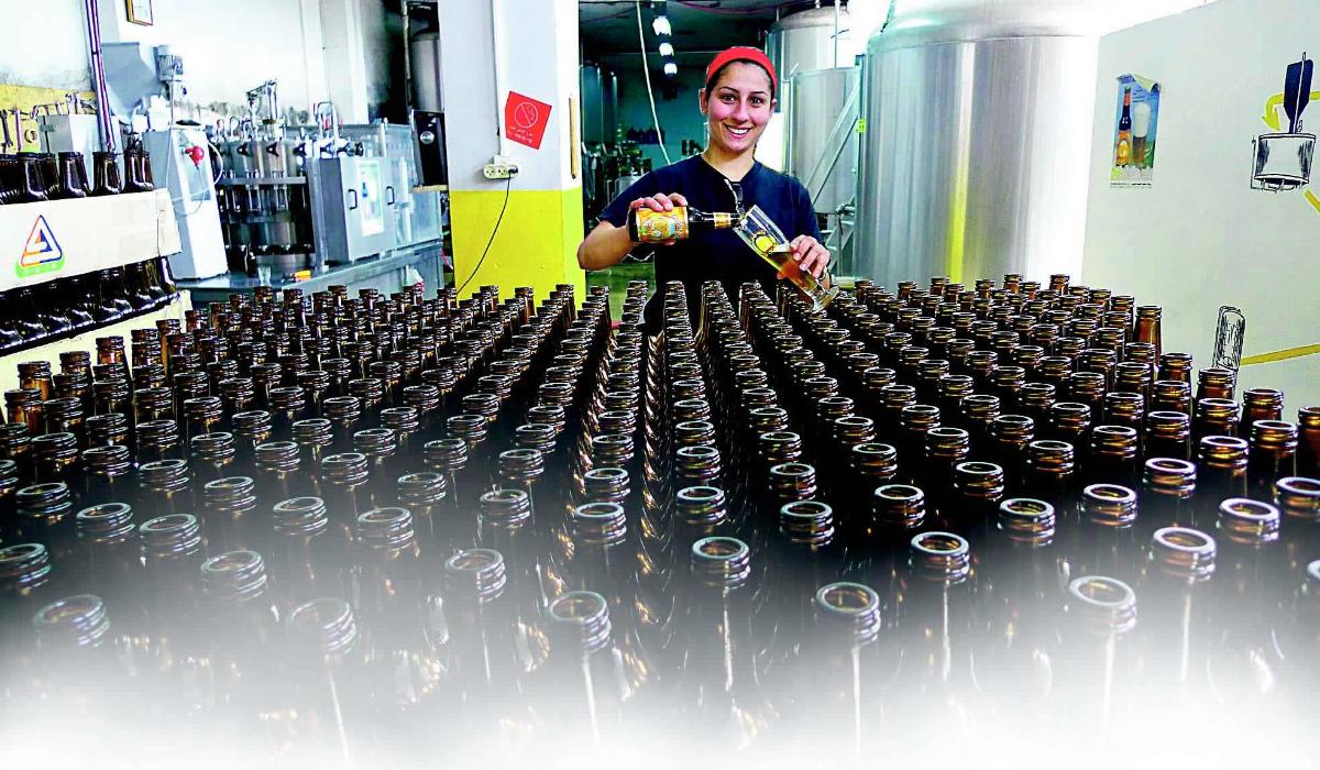 Nadim Khouryn tytär Madees jatkaa isänsä  perinteitä oluenpanijana.