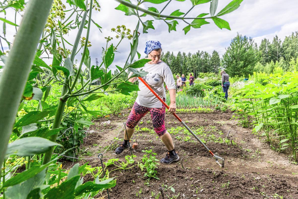 – Seurakunnan palsta on hyvällä paikalla. Se on saanut olla ilkivallalta rauhassa, kertoo palstaa hoitava vapaaehtoinen Silja Hurttia.