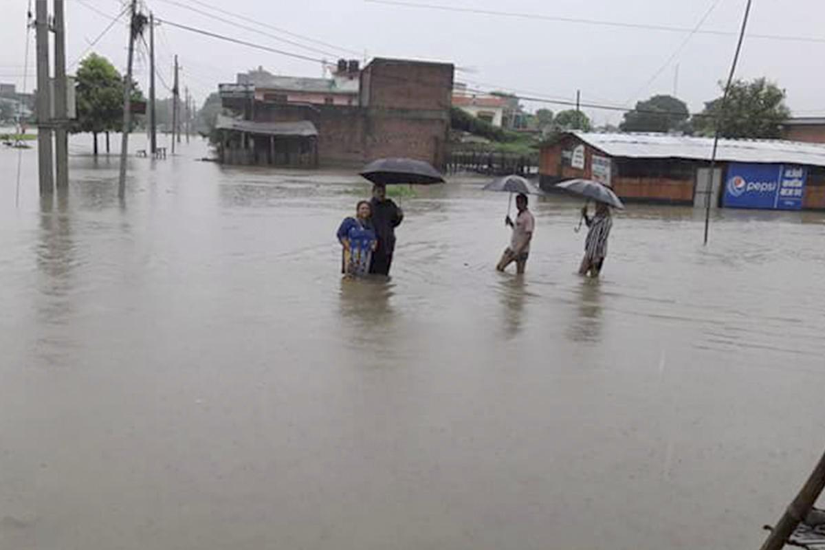 Nepalissa on viime viikkoina ollut pahimmat sateet 15 vuoteen.