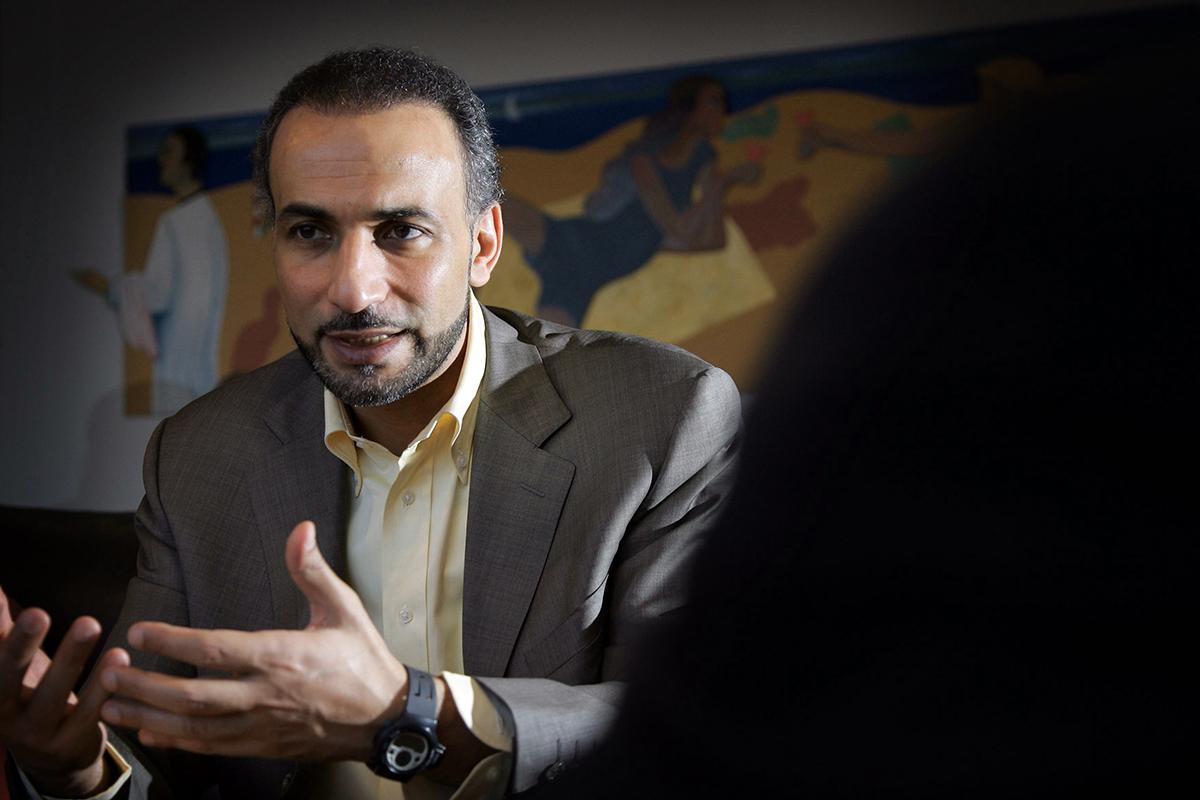 Helsingin yliopisto perui keskustelutilaisuuden, johon oli osallistumassa islamtutkija Tariq Ramadan. Kuva on Ramadanin edelliseltä vierailulta Suomeen vuonna 2006.